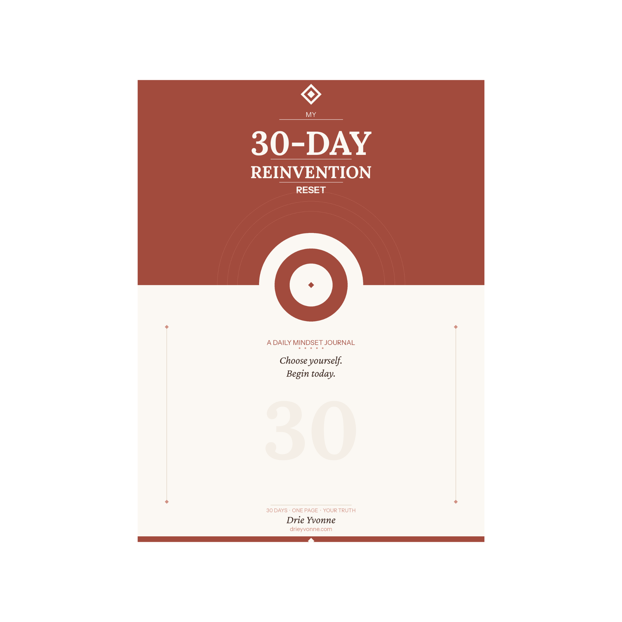 30 day Reinvention Reset Journal